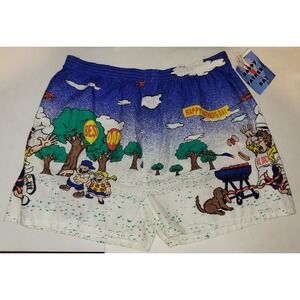 Vintage NOS Quitman USA Fathers Day Best Dad Boxers Size XL Made In USA